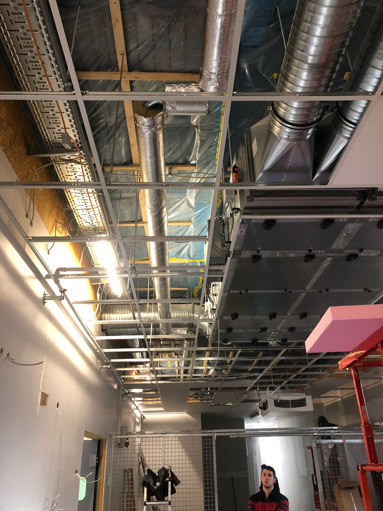 Ventilation plant and ductwork installed by HydroPro