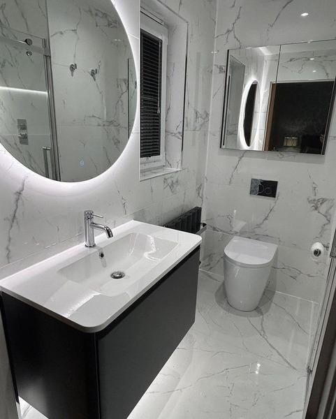 Bathroom renovation photo