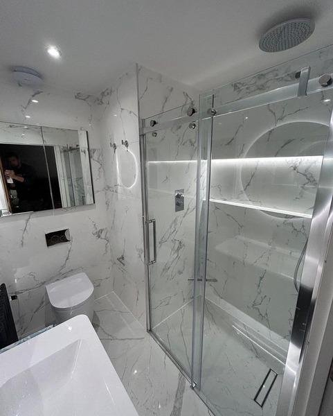 Bathroom renovation photo