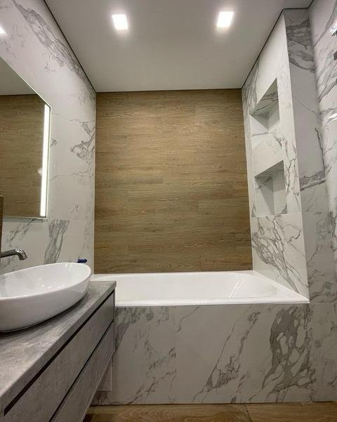 Bathroom renovation photo