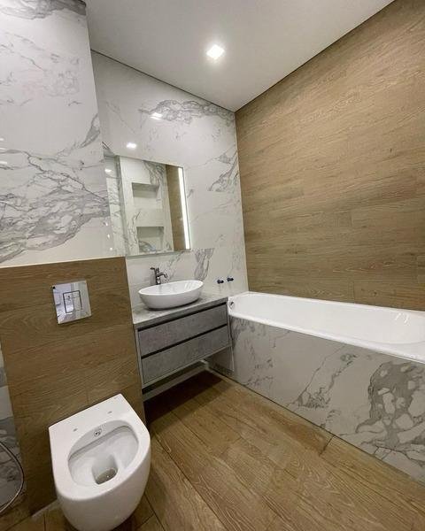 Bathroom renovation photo